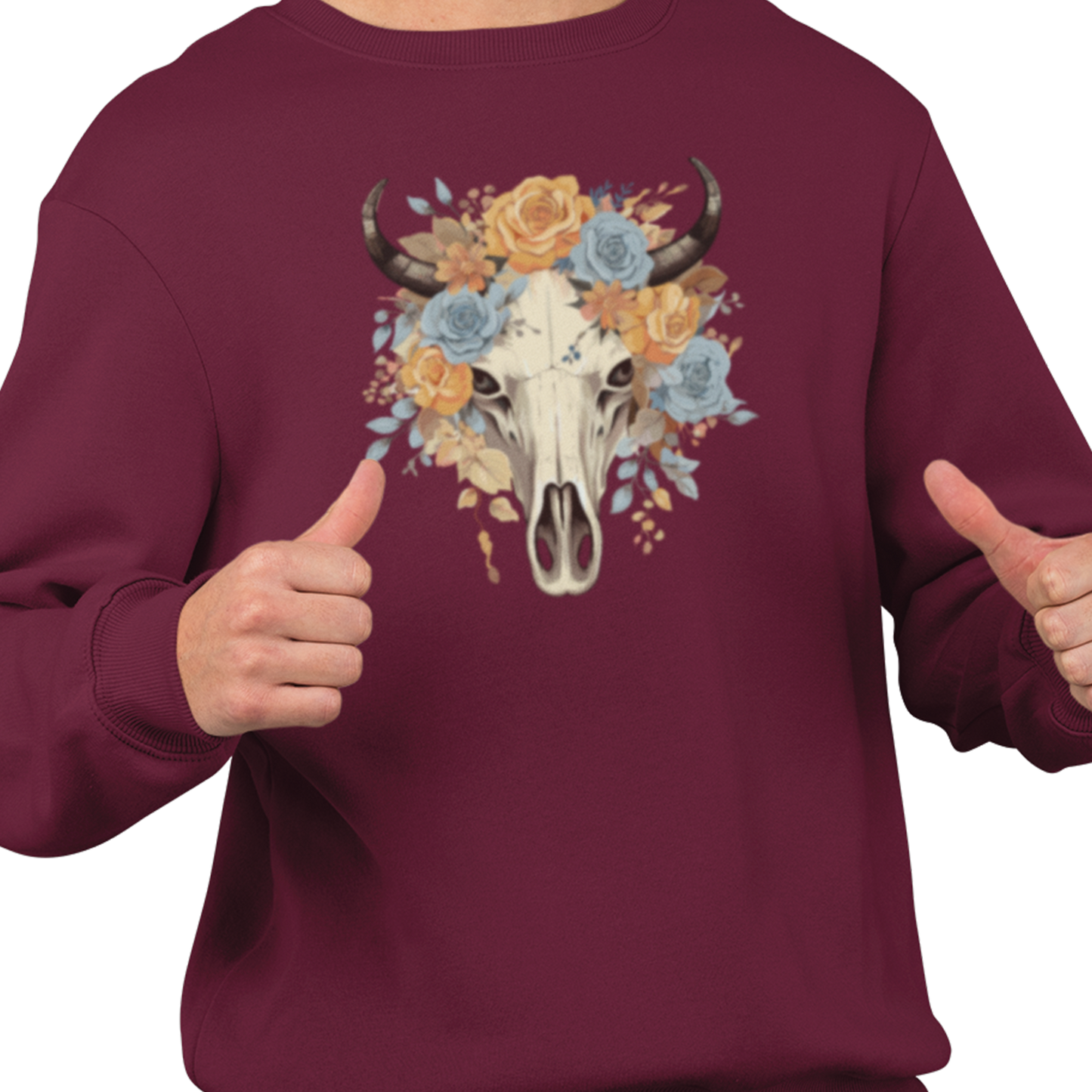 Sweat-shirt - Roses et Rodéo