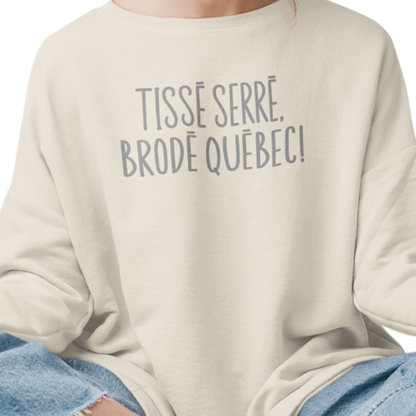 Sweat-shirt - Tissé serré - Québec