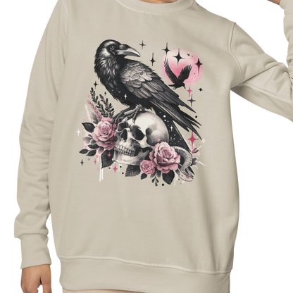 Sweat-shirt - Corbeau mystérieux