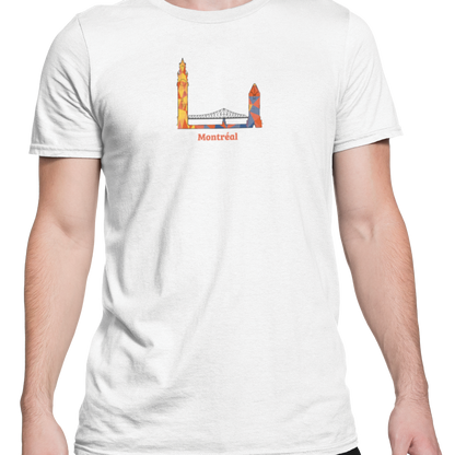T-shirt - Montréal en vitrail