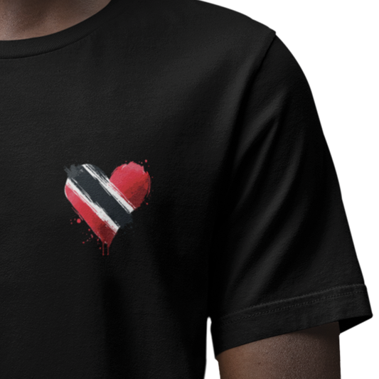 T-shirt - Cœur de la Trinité-et-Tobago