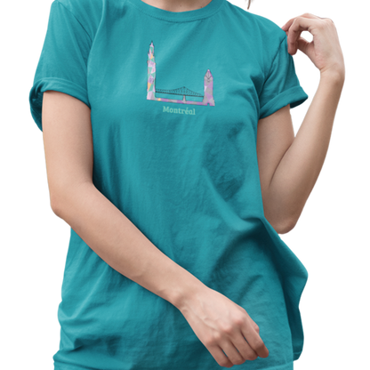 T-shirt - Montréal en vitrail