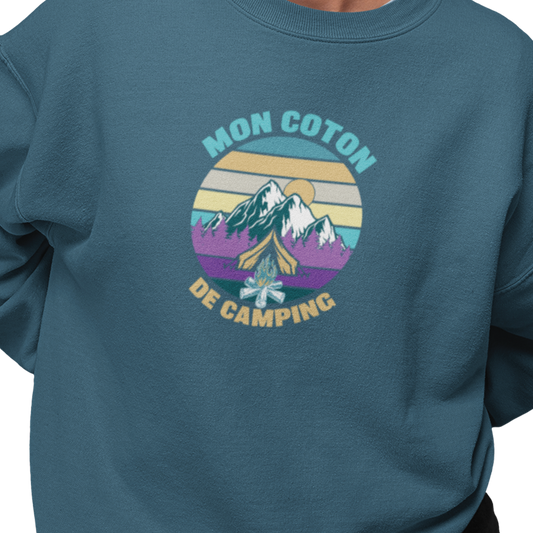 Sweat-shirt - Mon coton de camping