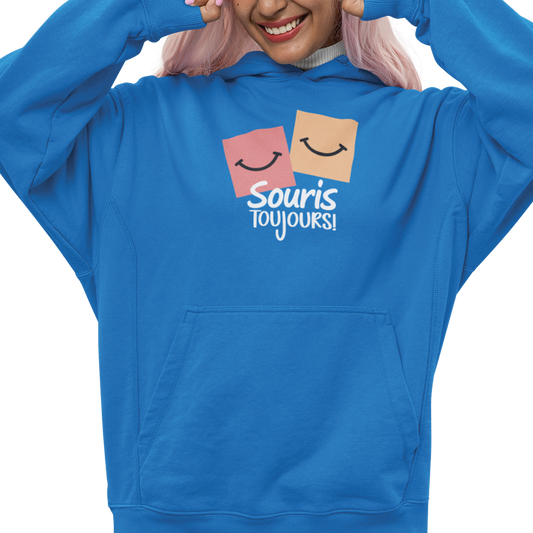 Sweat à capuche - Souris Toujours!