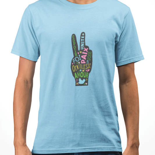 T-shirt - Vibrante Paix