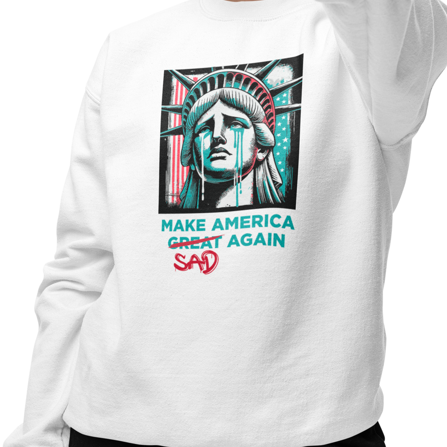 Sweat-shirt - Désillusion Américaine