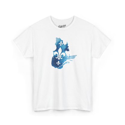 T-shirt - Québec en carte