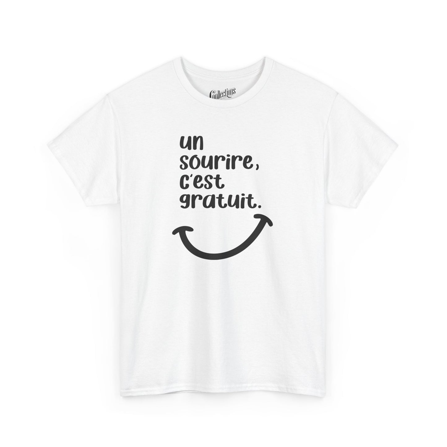 T-shirt - Un sourire, c'est gratuit