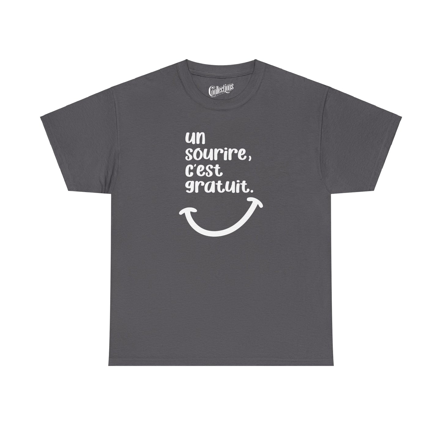 T-shirt - Un sourire, c'est gratuit