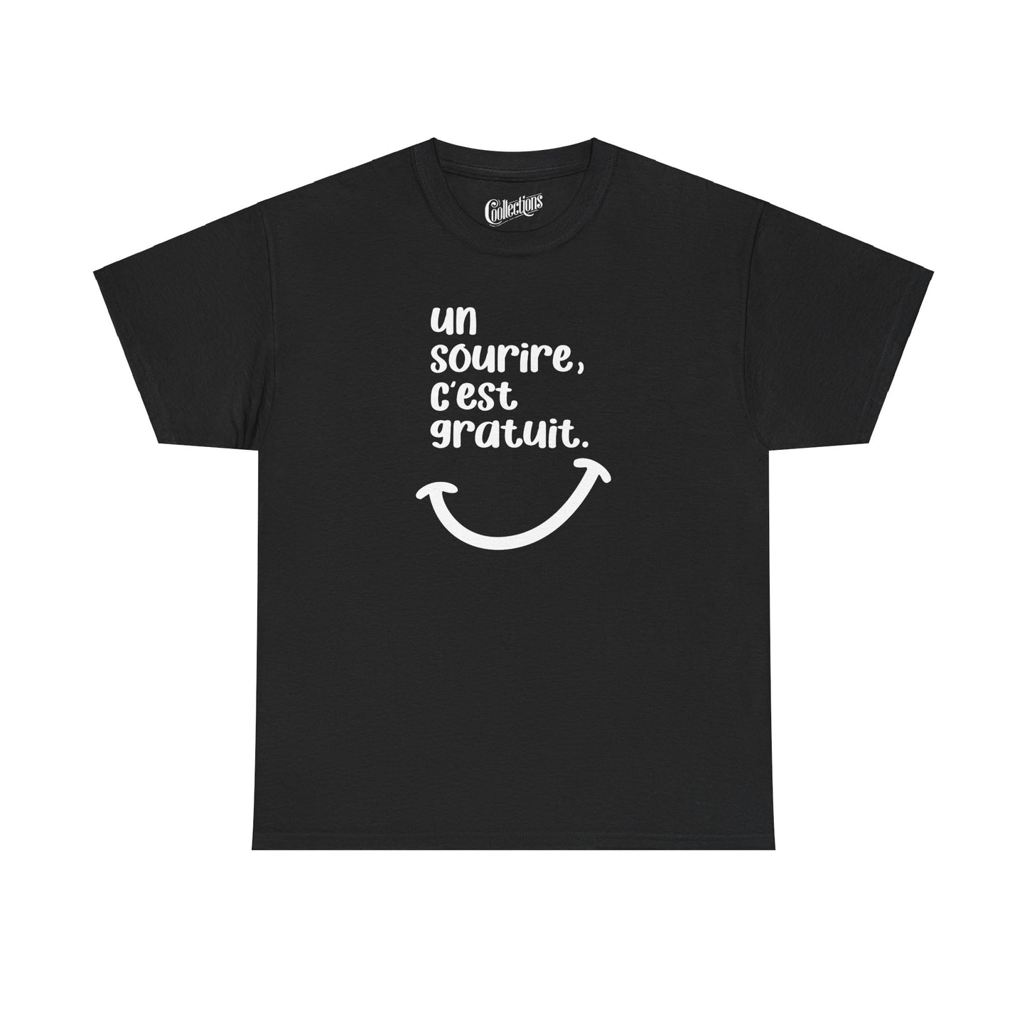 T-shirt - Un sourire, c'est gratuit