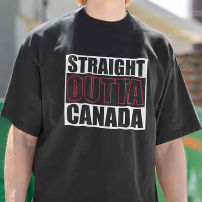 T-shirt - Straight Outta Canada