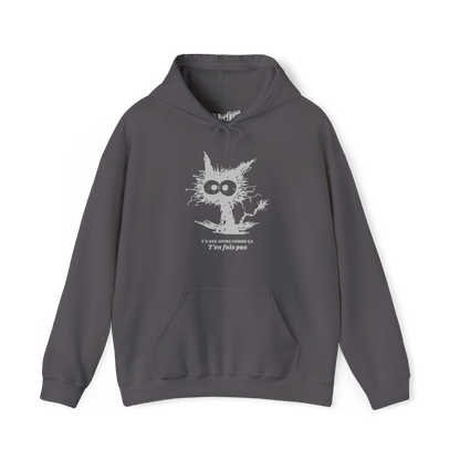 Sweat à capuche – T'en fais pas - Militaire