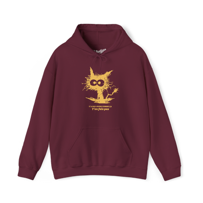 Sweat à capuche – T'en fais pas - Militaire