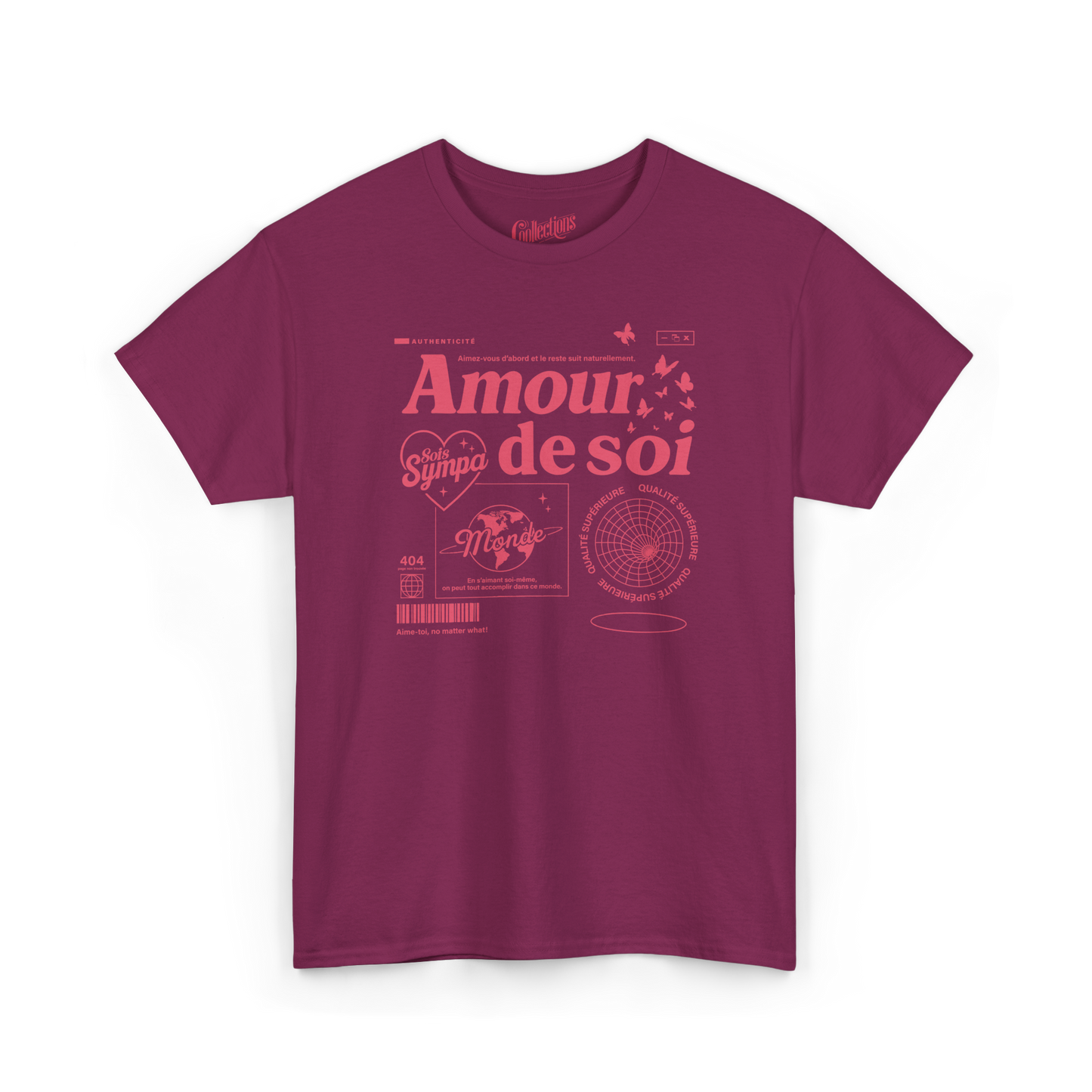 T-shirt - Amour de soi - Sois sympa avec toi-même