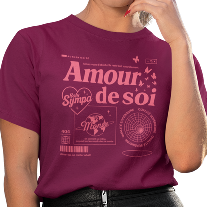 T-shirt - Amour de soi - Sois sympa avec toi-même