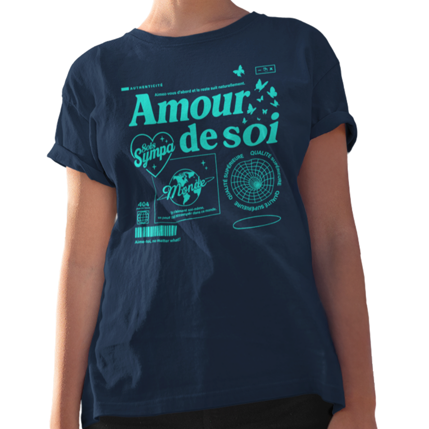 T-shirt - Amour de soi - Sois sympa avec toi-même