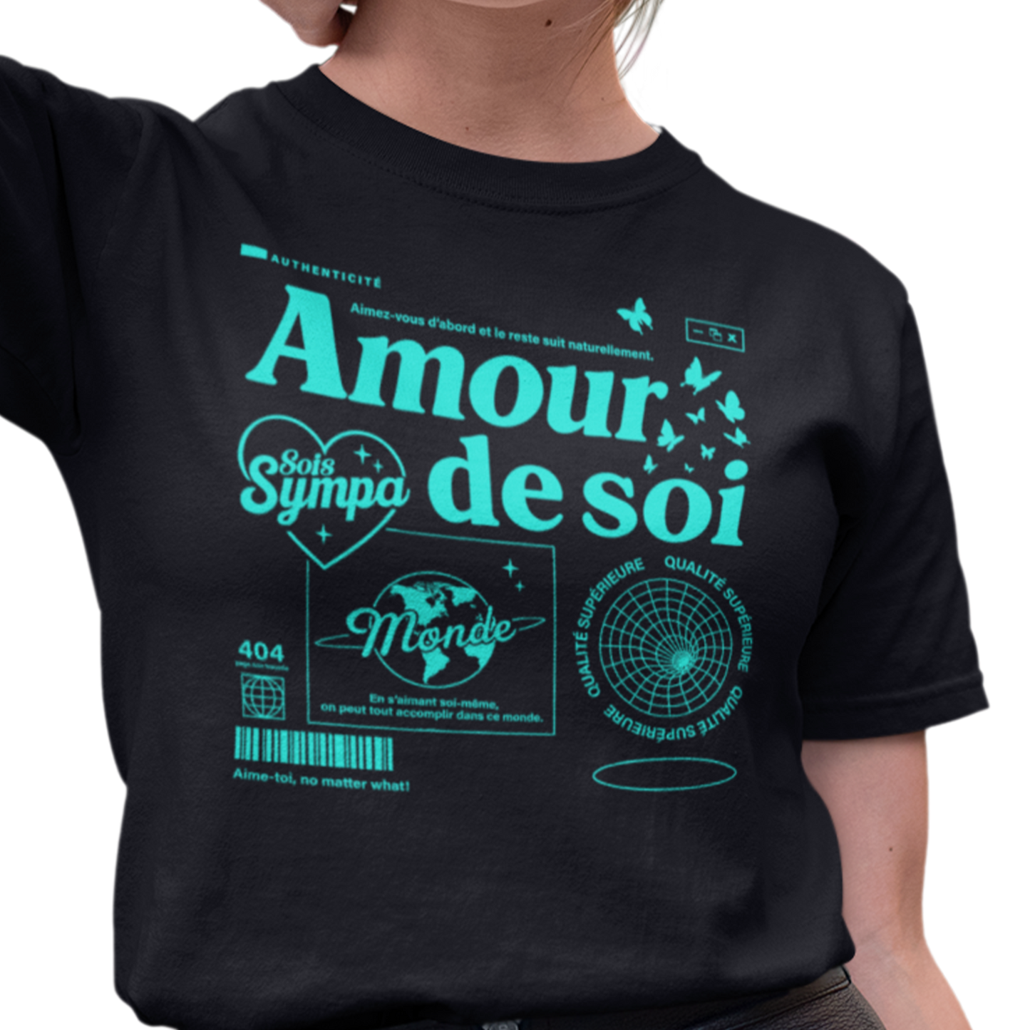 T-shirt - Amour de soi - Sois sympa avec toi-même