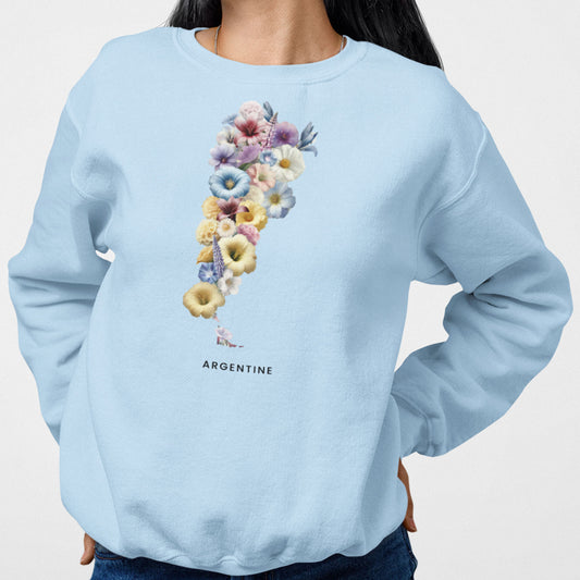Sweat-shirt - Argentine florale