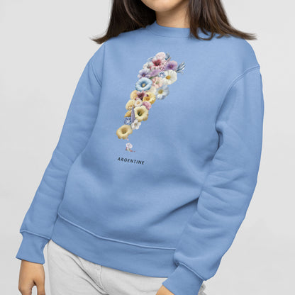 Sweat-shirt - Argentine florale