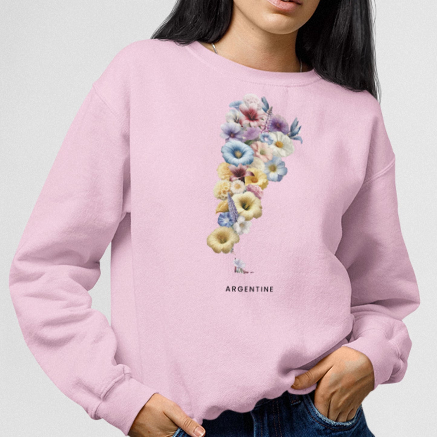 Sweat-shirt - Argentine florale