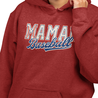 Sweat à capuche - Maman Baseball