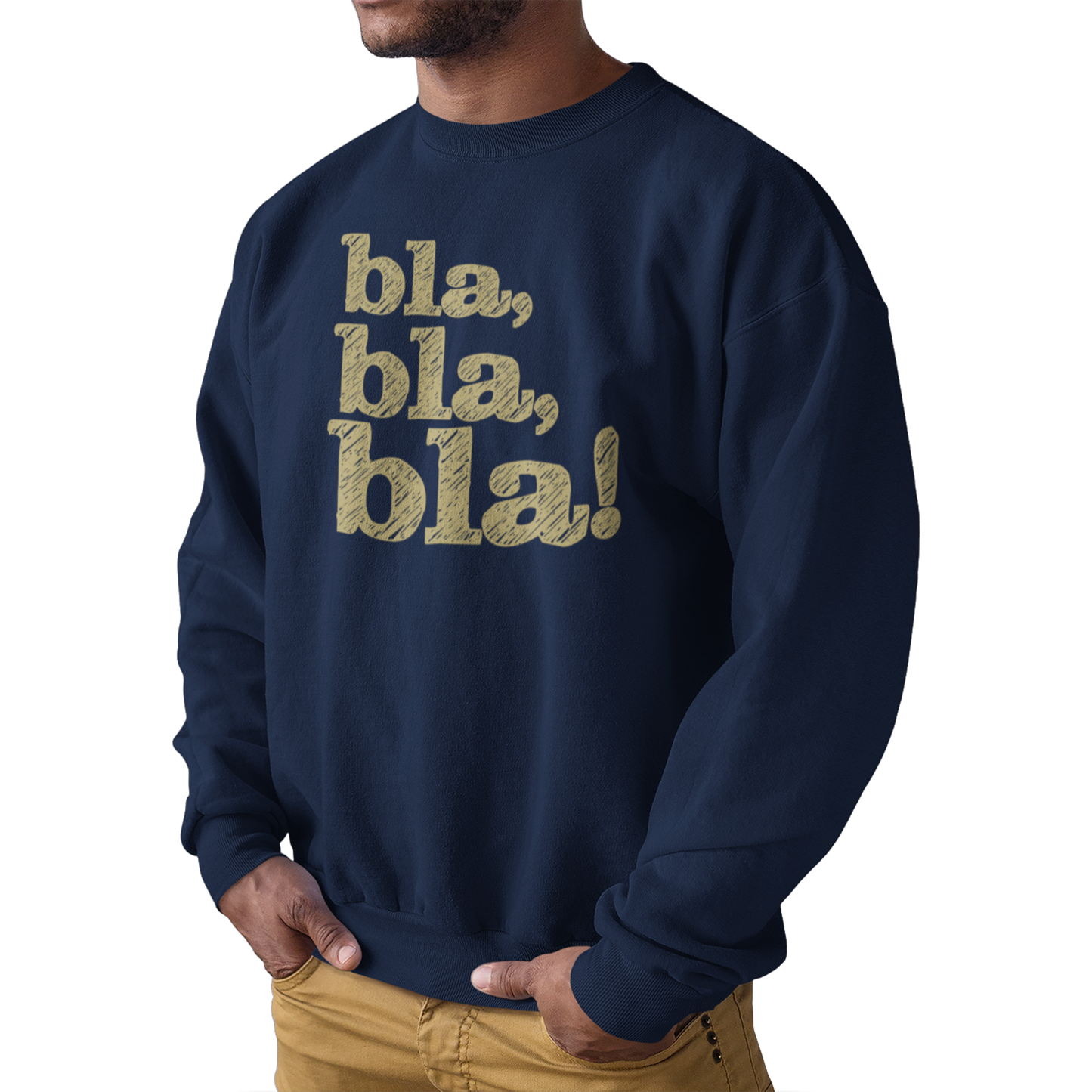 Sweat-shirt - bla, bla, bla!