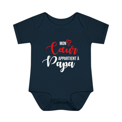 Pour Papa - Cache-couches - Cache-couches - Mon cœur appartient à Papa