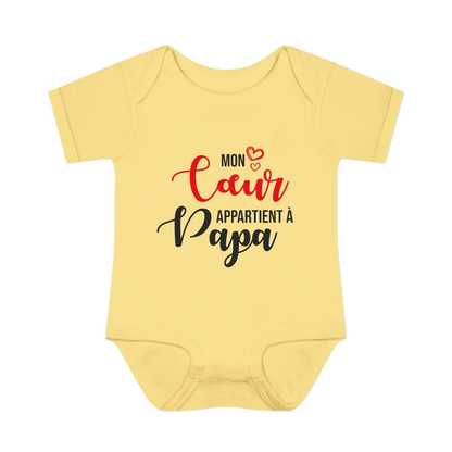 Pour Papa - Cache-couches - Cache-couches - Mon cœur appartient à Papa