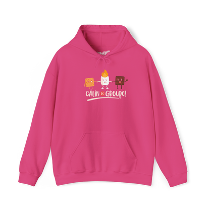 #camping - Sweat à capuche - Sweat à capuche - Câlin de groupe