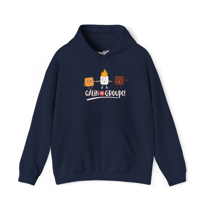 #camping - Sweat à capuche - Sweat à capuche - Câlin de groupe