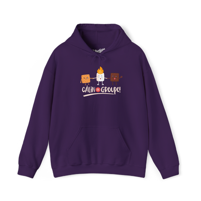 #camping - Sweat à capuche - Sweat à capuche - Câlin de groupe
