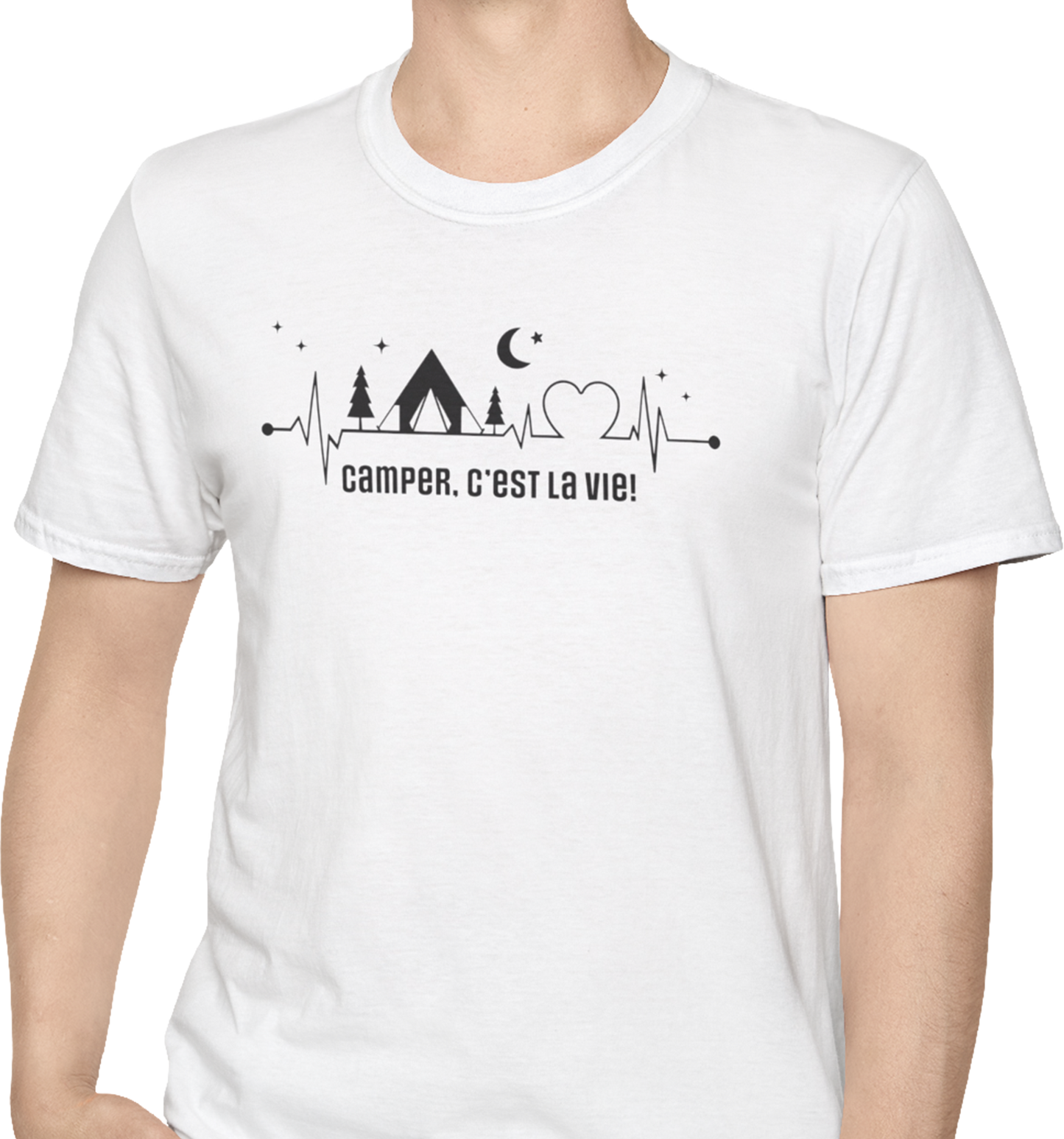T-Shirt - Camper, c'est la vie!