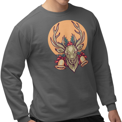 Sweat-shirt - Cerf de Noël