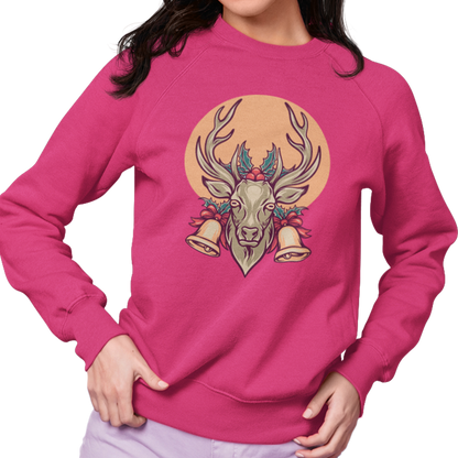 Sweat-shirt - Cerf de Noël