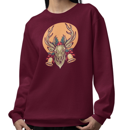 Sweat-shirt - Cerf de Noël
