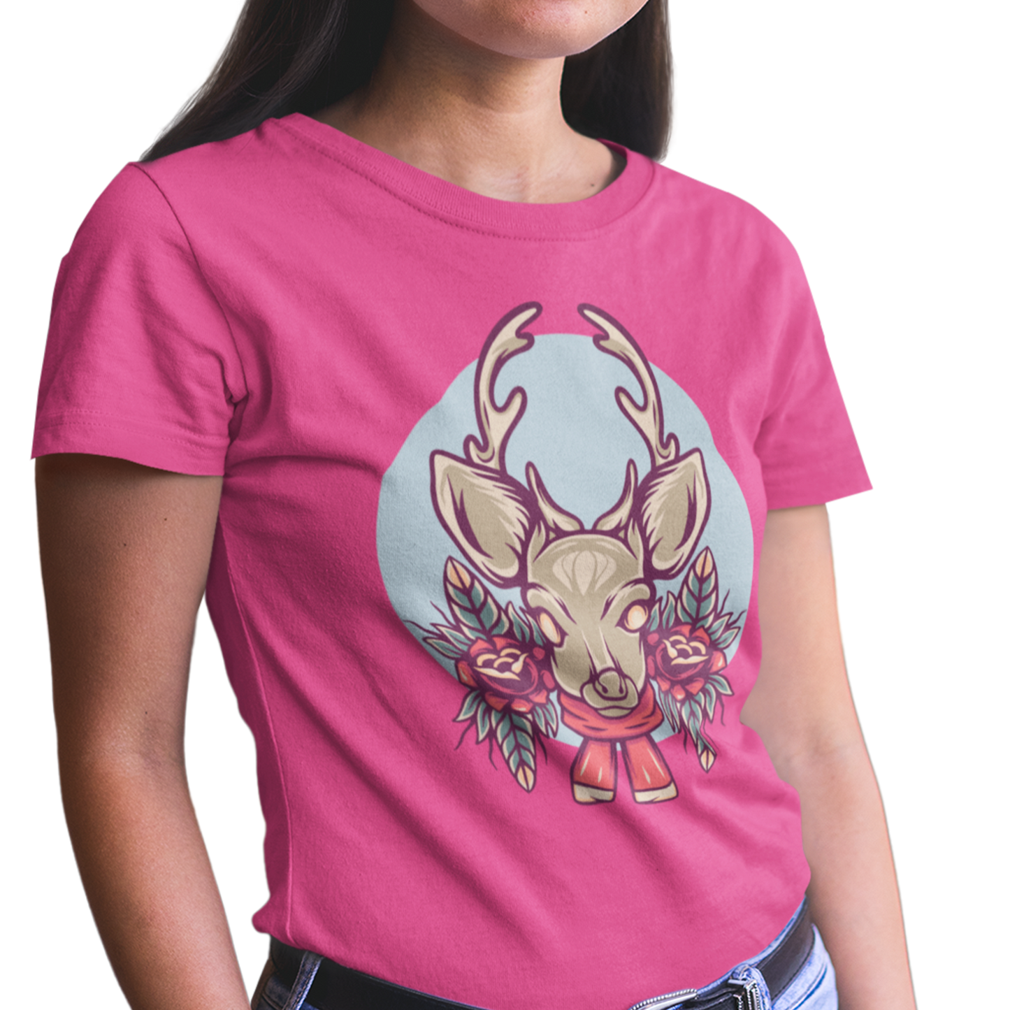 T-shirt - Cerf de Noël