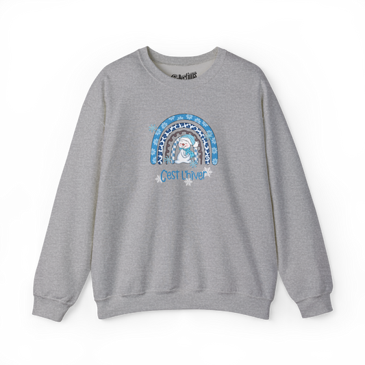 Sweat-shirt - C'est l'hiver