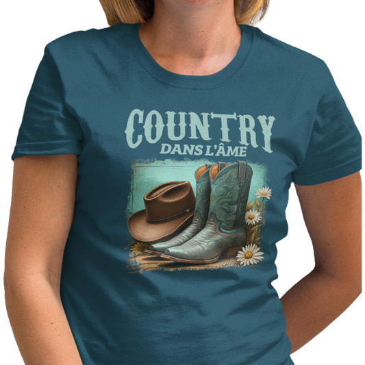 T-shirt - Country dans l'âme