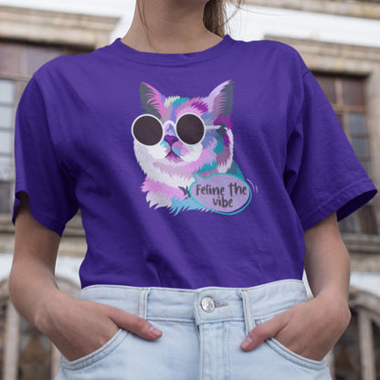 T-shirt – Féline the vibe!
