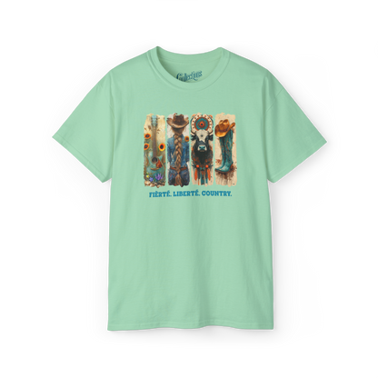 T-shirt - Pride. Freedom. Country.
