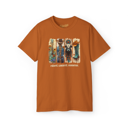T-shirt - Pride. Freedom. Country.