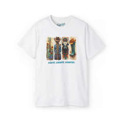 T-shirt - Pride. Freedom. Country.