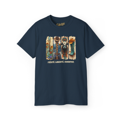 T-shirt - Pride. Freedom. Country.