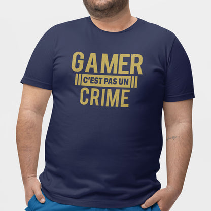 T-shirt - Gamer, c'est pas un crime