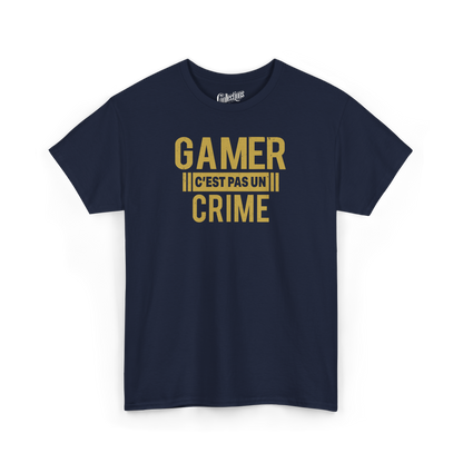 T-shirt - Gamer, c'est pas un crime