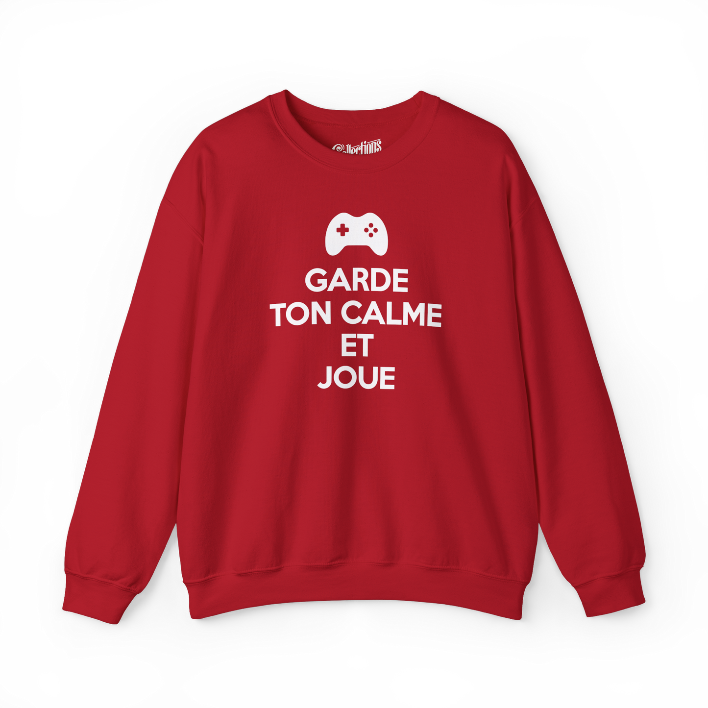 Sweat-shirt - Garde ton calme et joue