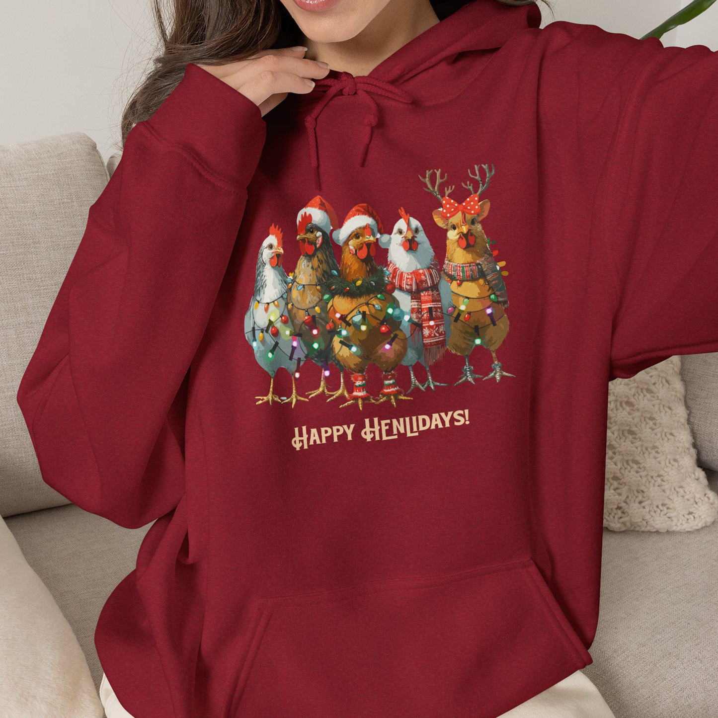 Hoodie - Holiday Cot Cot Cot!