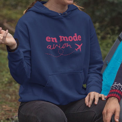 Sweat à capuche - En mode avion
