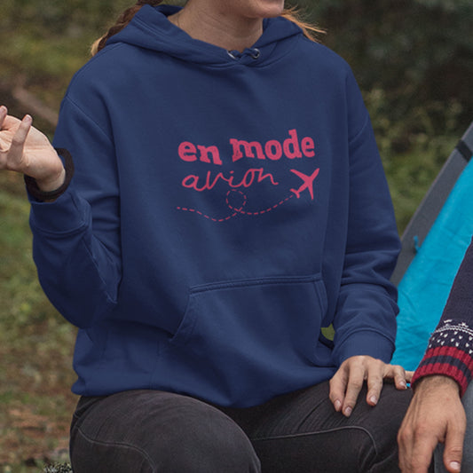 Sweat à capuche - En mode avion