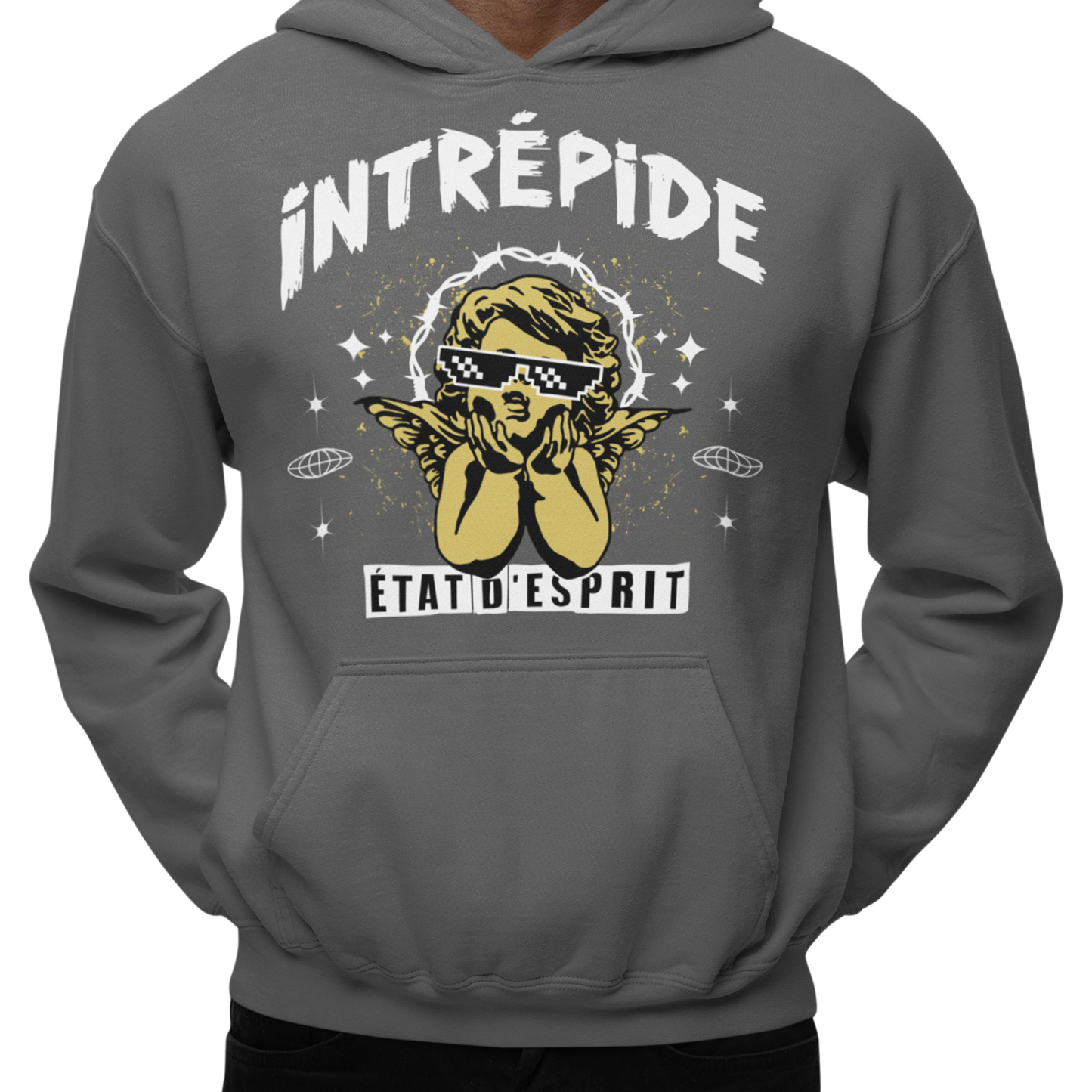 Sweat à capuche - Intrépide - État d’esprit